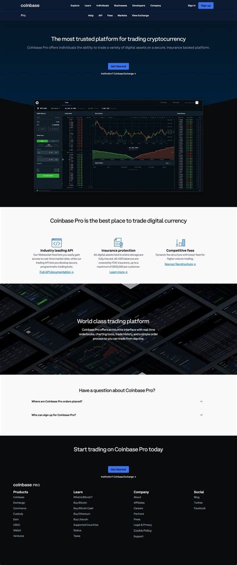 coinbase official website.